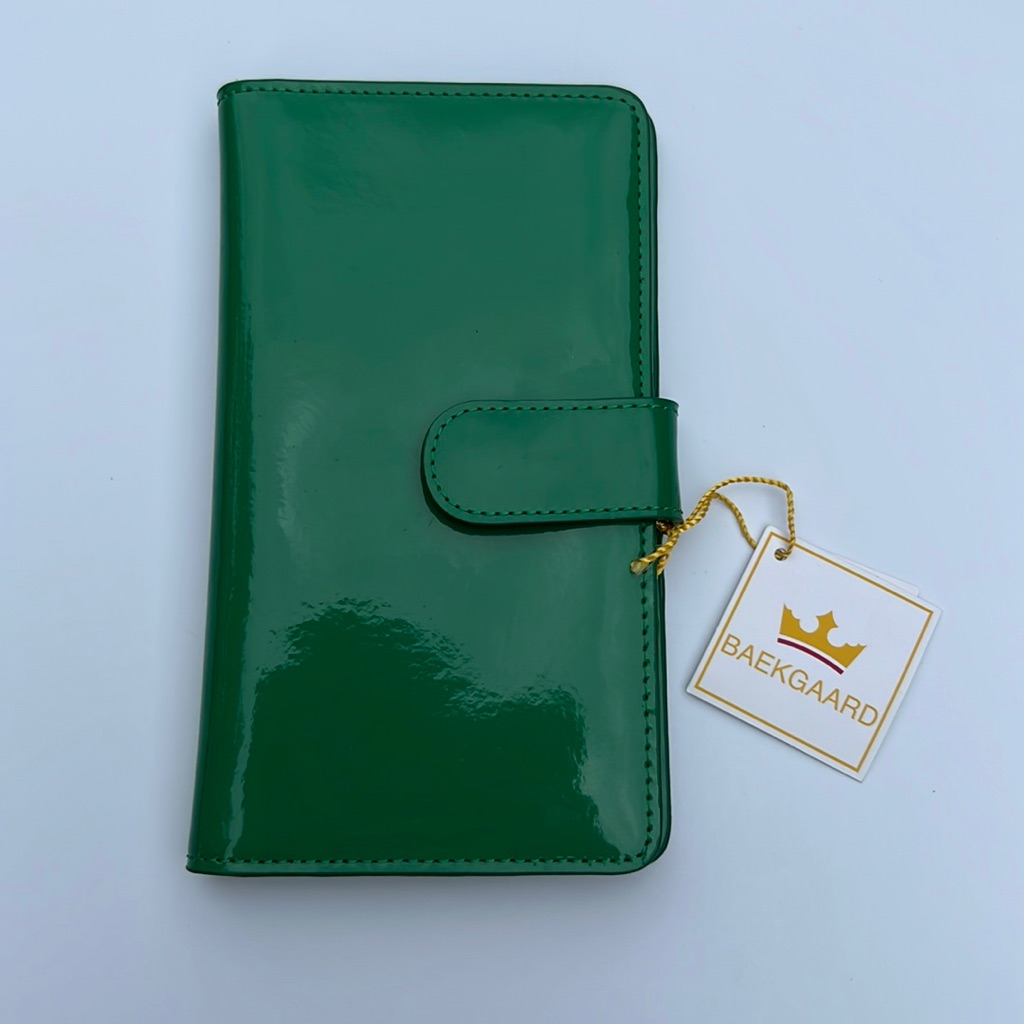 Baekgaard Shamrock Checkbook Wallet